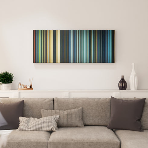Star Wars: Episode IX - The Rise of Skywalker canvas print in living room - film wall decor
