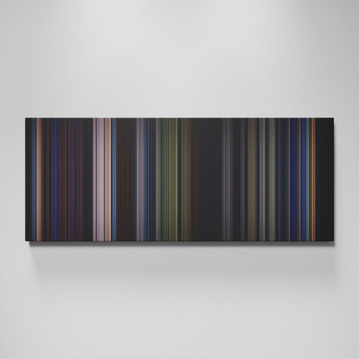 Star Wars: Episode VI - Return of the Jedi movie canvas wall art - color palette print