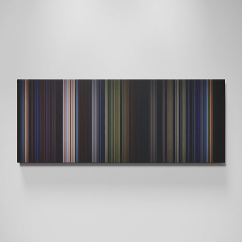 Star Wars: Episode VI - Return of the Jedi movie canvas wall art - color palette print