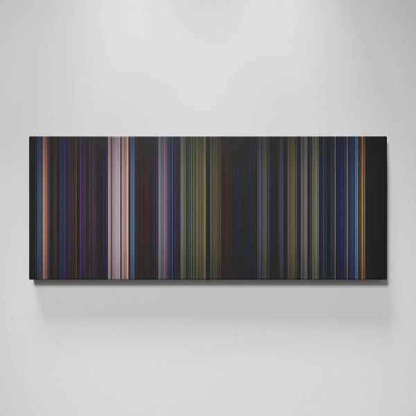 Star Wars: Episode VI - Return of the Jedi movie canvas wall art - color palette print