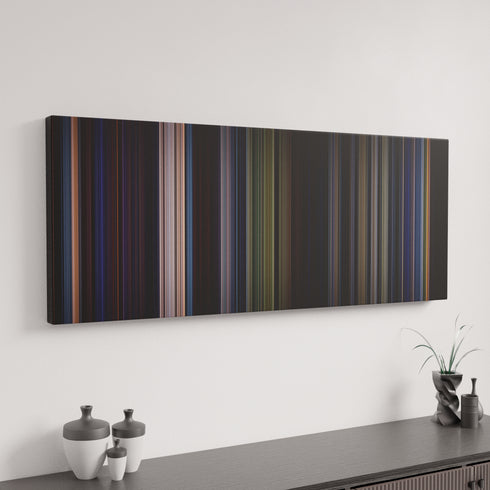 Star Wars: Episode VI - Return of the Jedi canvas art in modern interior - movie color palette