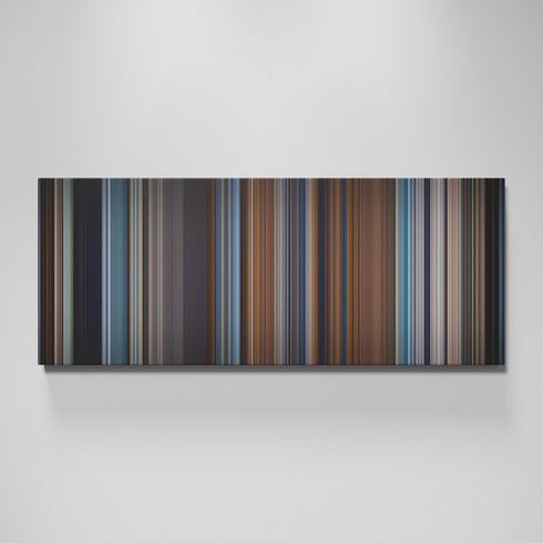 A Ghost Story movie canvas wall art - color palette print