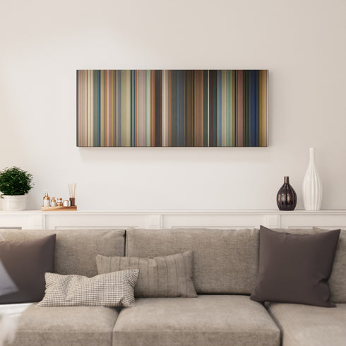 Baby Driver canvas print in living room - film wall decor