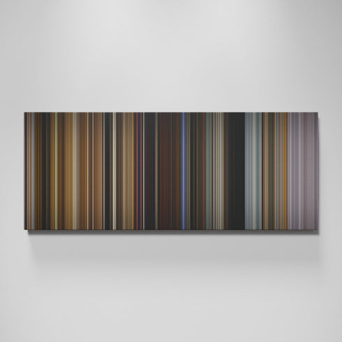 Bohemian Rhapsody movie canvas wall art - color palette print
