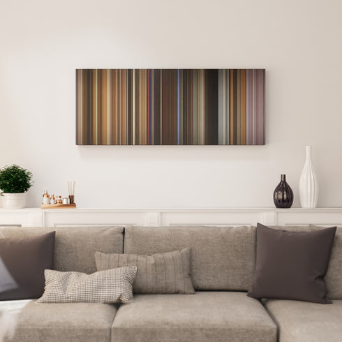Bohemian Rhapsody canvas print in living room - film wall decor