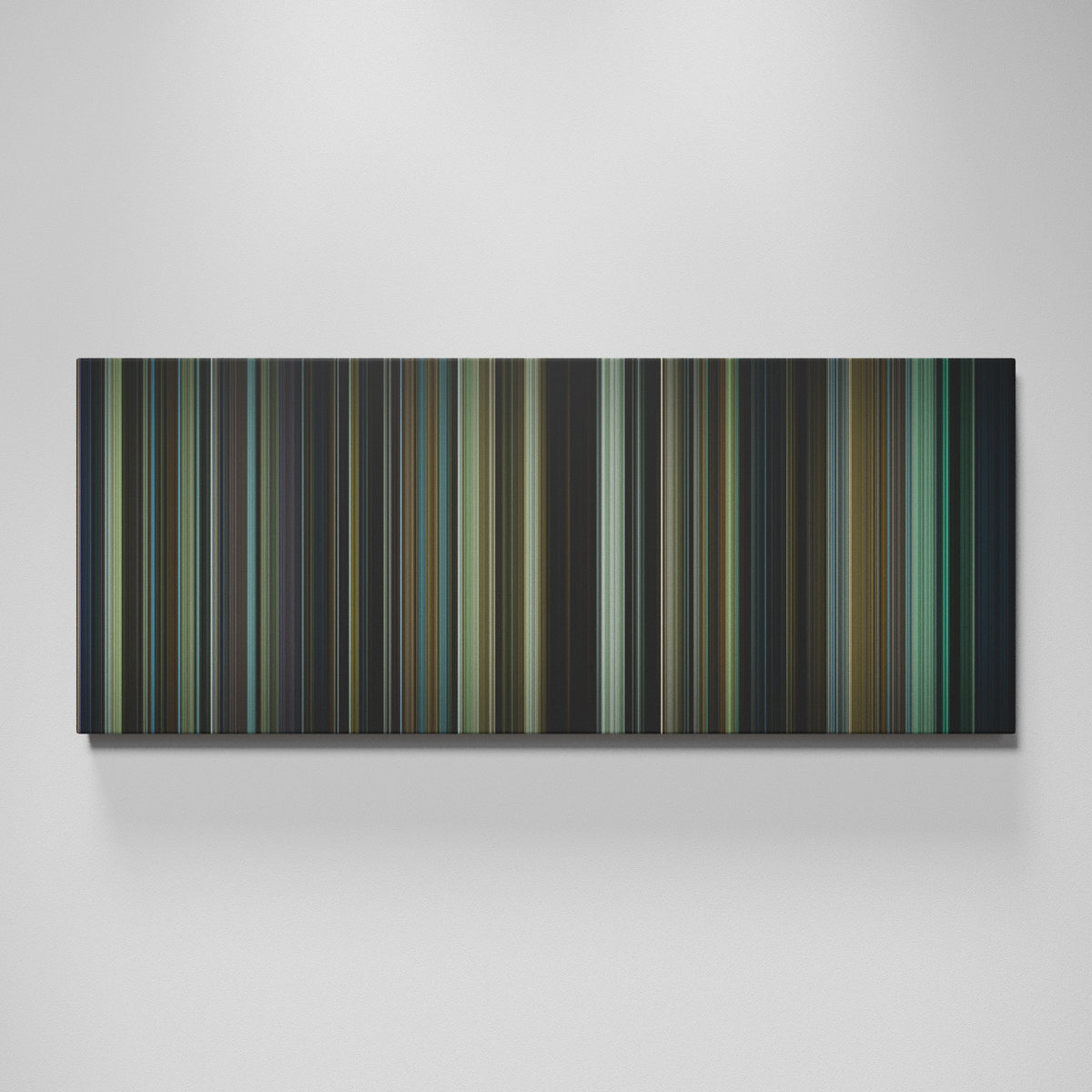 Fight Club movie canvas wall art - color palette print