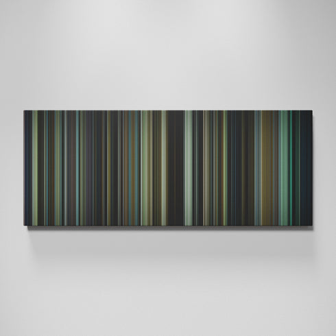 Fight Club movie canvas wall art - color palette print