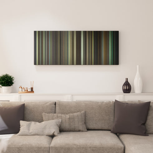 Fight Club canvas print in living room - film wall decor