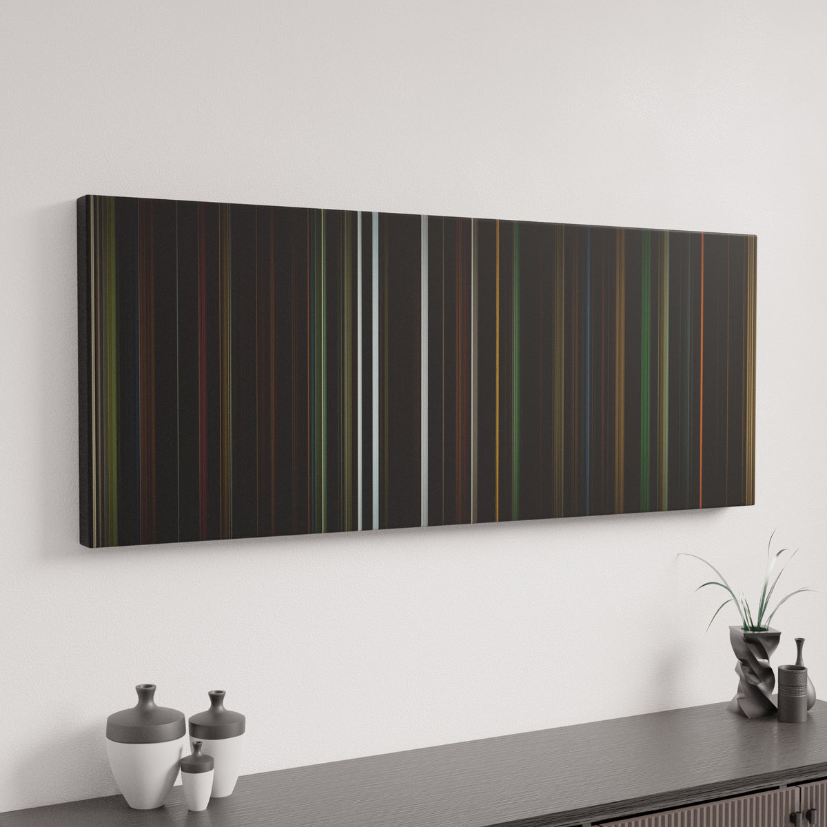 Harry Potter and the Half-Blood Prince canvas art in modern interior - movie color palette