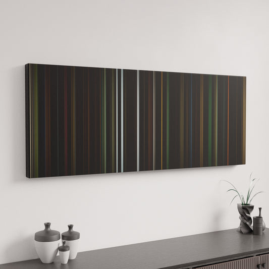 Minimal interior design with Harry Potter and the Half-Blood Prince Frome on the wall