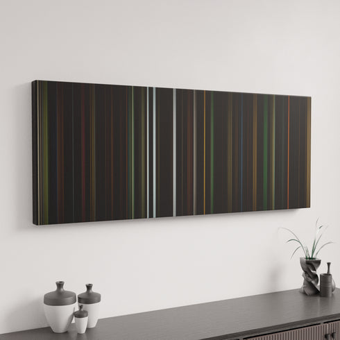 Minimal interior design with Harry Potter and the Half-Blood Prince Frome on the wall