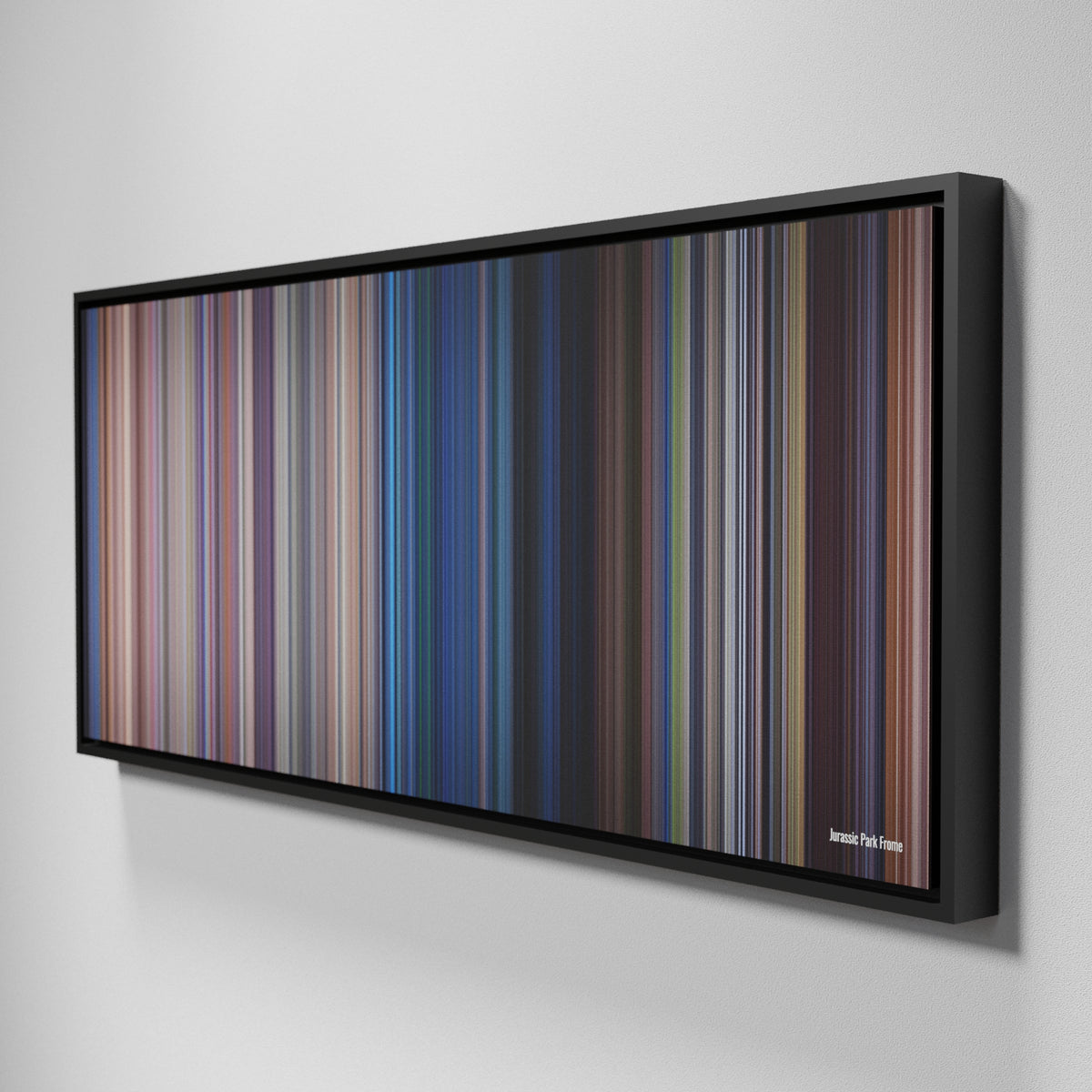 Jurassic Park movie canvas art - framed wall print
