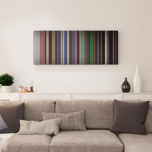 La La Land canvas print in living room - film wall decor