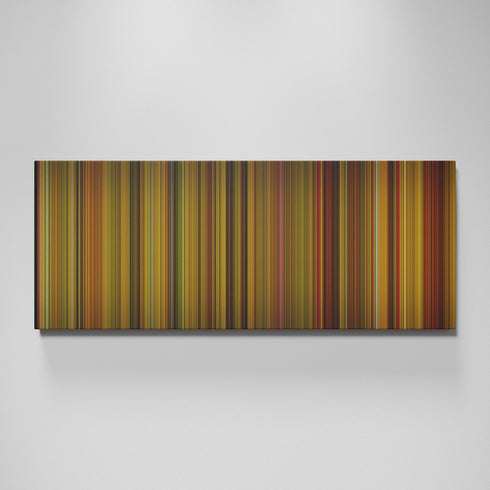 Amélie movie canvas wall art - color palette print