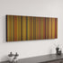 Amélie canvas art in modern interior - movie color palette