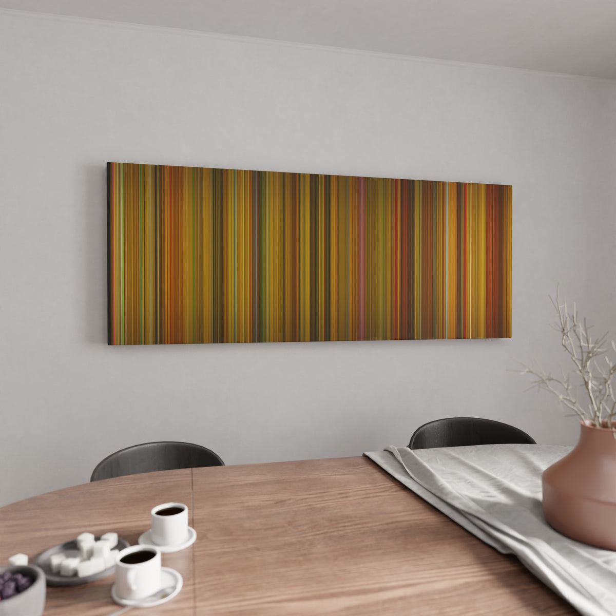 Amélie canvas wall art in kitchen - movie decor