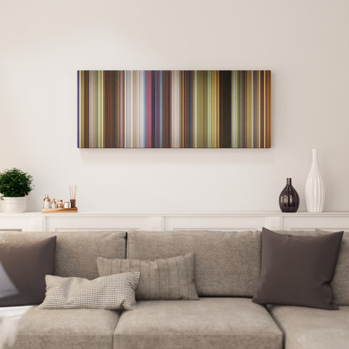 Shrek canvas print in living room - film wall decor