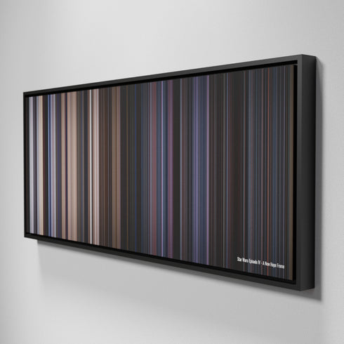 Star Wars: Episode IV - A New Hope movie canvas art - framed wall print