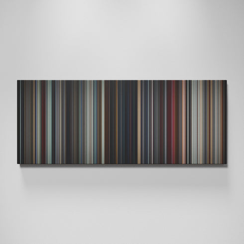 Star Wars: Episode VIII - The Last Jedi movie canvas wall art - color palette print