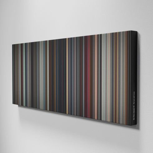 Side view of Buff's of Star Wars: Episode VIII - The Last Jedi Frome on the wall