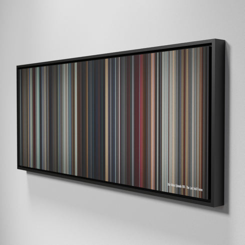 Side view of Framed Buff's of Star Wars: Episode VIII - The Last Jedi Frome on the wall