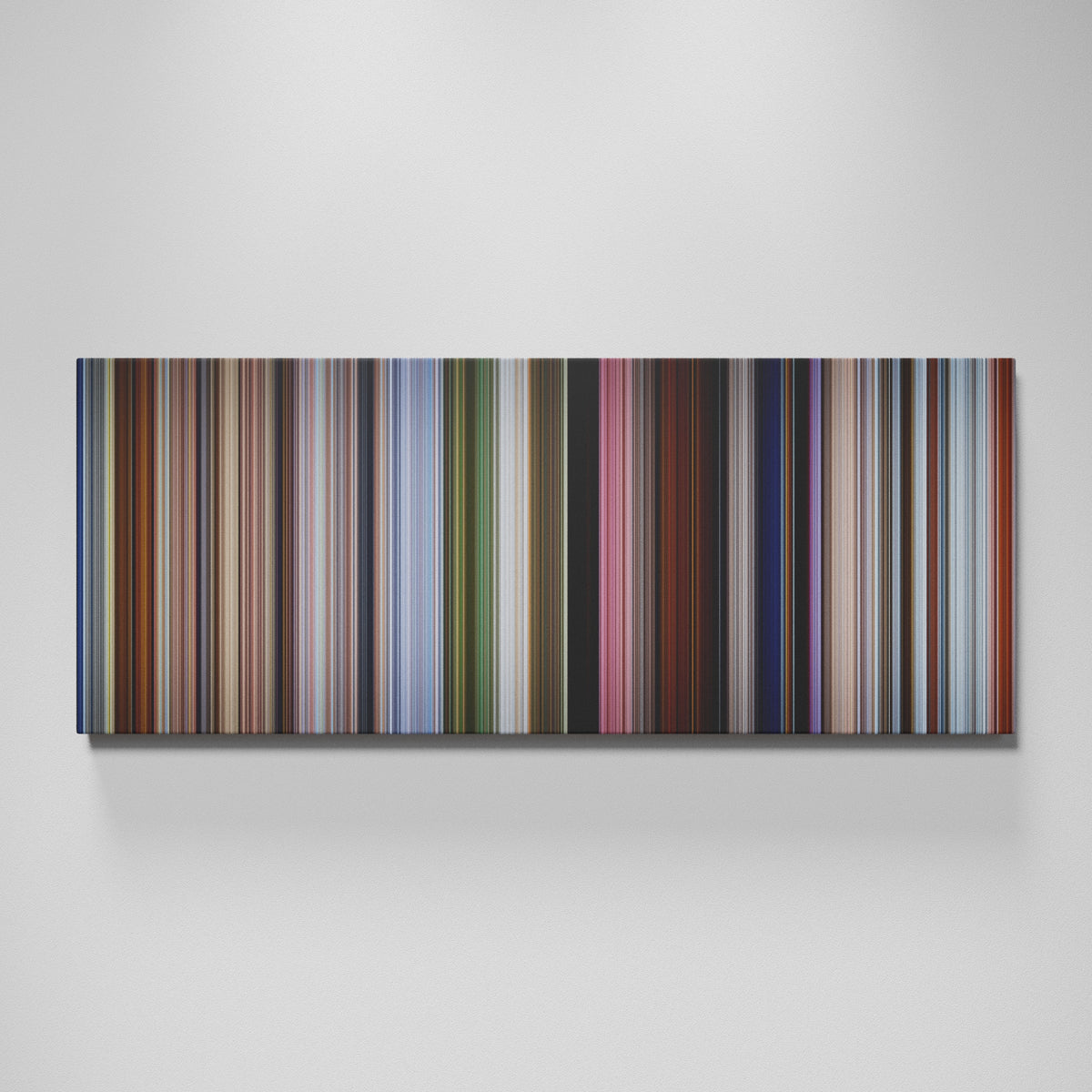 Up movie canvas wall art - color palette print