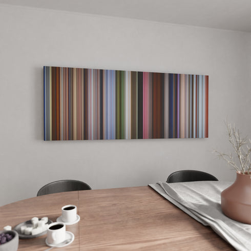 Up canvas wall art in kitchen - movie decor