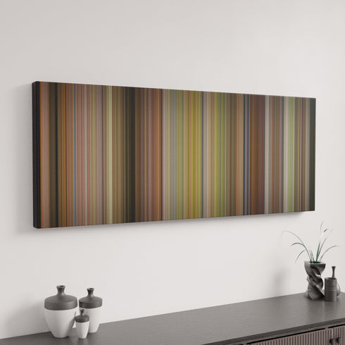 The Wedding Planner canvas art in modern interior - movie color palette