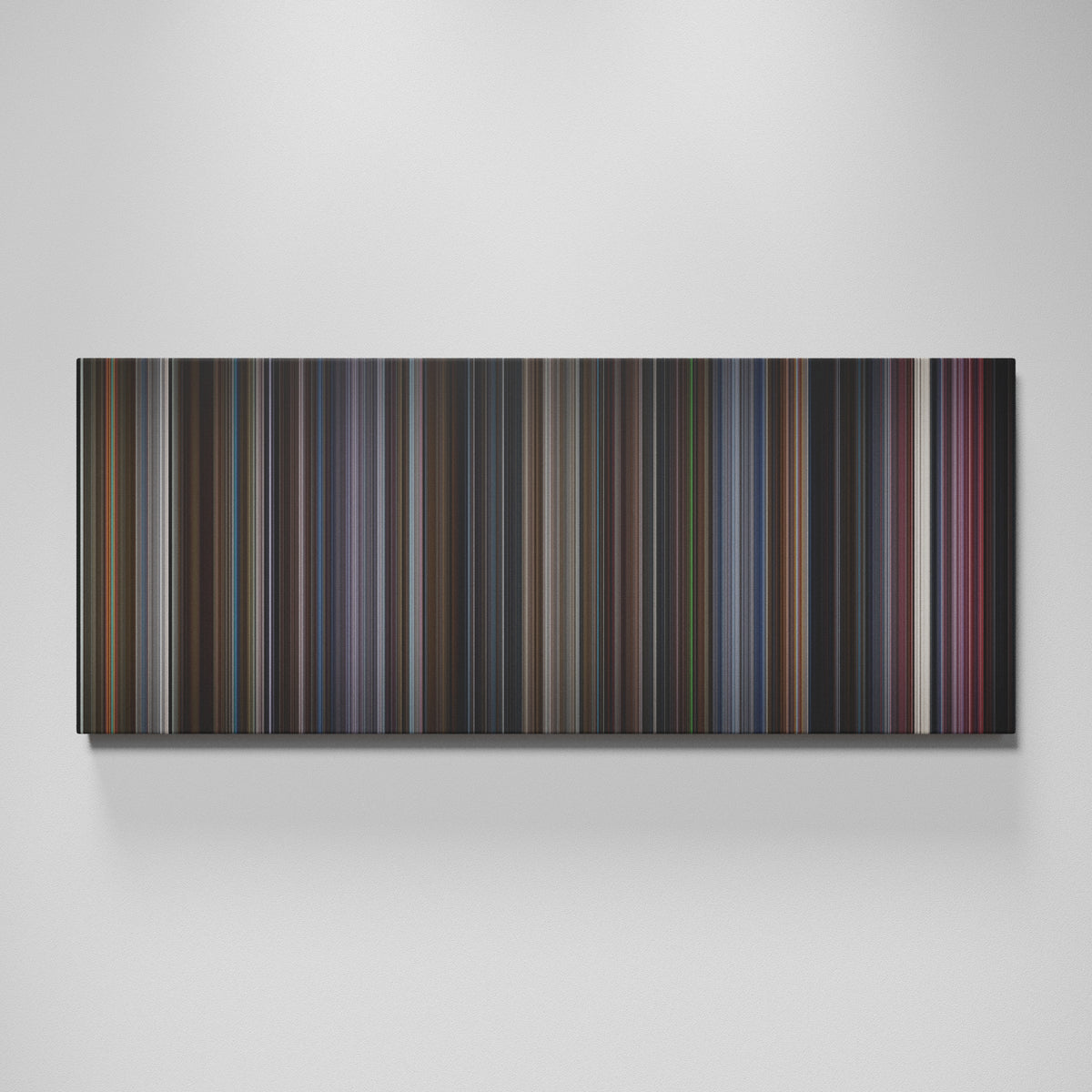 Scott Pilgrim vs the World movie canvas wall art - color palette print