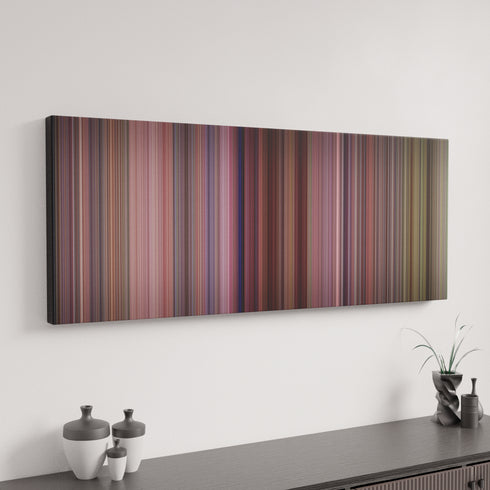 Steel Magnolias canvas art in modern interior - movie color palette