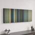 Transformers canvas art in modern interior - movie color palette