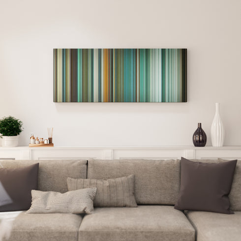 Teenage Mutant Ninja Turtles canvas print in living room - film wall decor