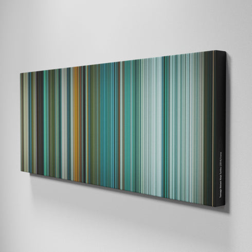 Side view of Buff's of Teenage Mutant Ninja Turtles Frome on the wall