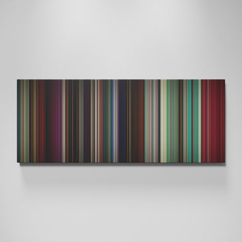 Dirty Dancing movie canvas wall art - color palette print