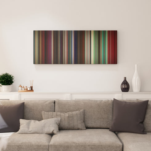 Living room interior with Dirty Dancing Frome on the wall