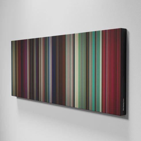 Side view of Buff's of Dirty Dancing Frome on the wall