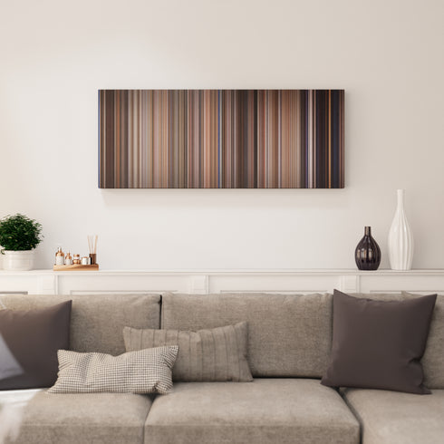 Ghostbusters canvas print in living room - film wall decor