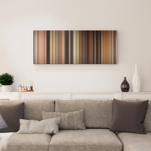 Knight and Day canvas print in living room - film wall decor