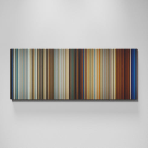Mamma Mia! movie canvas wall art - color palette print