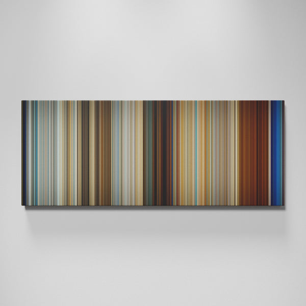 Mamma Mia! movie canvas wall art - color palette print