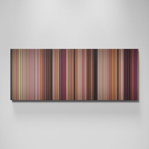 Mean Girls movie canvas wall art - color palette print
