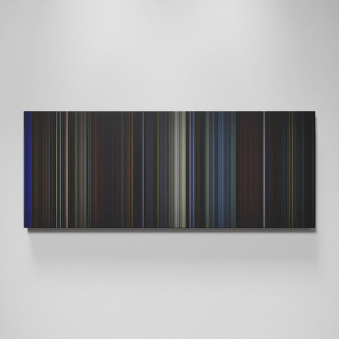Star Trek: First Contact movie canvas wall art - color palette print