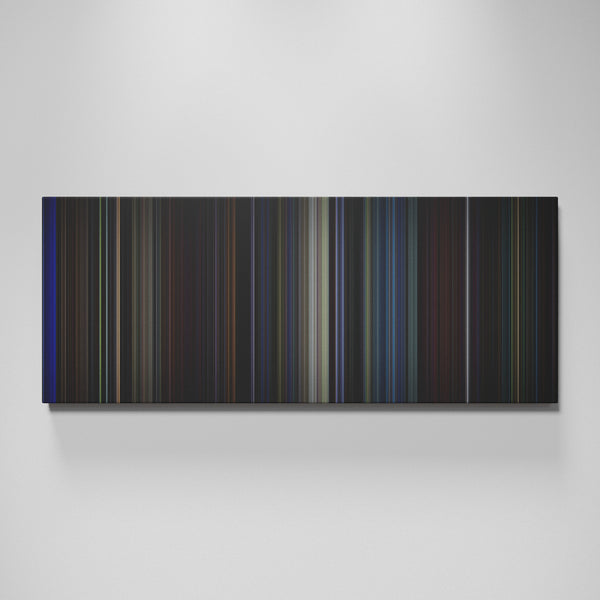 Star Trek: First Contact movie canvas wall art - color palette print