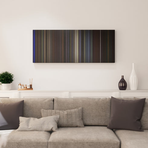 Star Trek: First Contact canvas print in living room - film wall decor