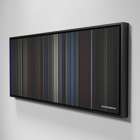 Star Trek: First Contact movie canvas art - framed wall print