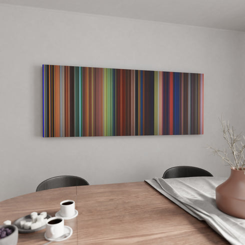 Tangled canvas wall art in kitchen - movie decor