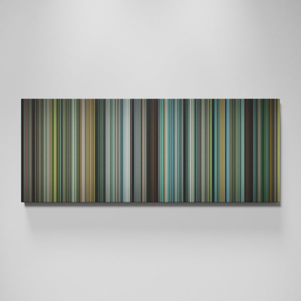 The Place Beyond the Pines movie canvas wall art - color palette print