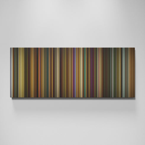 Across the Universe movie canvas wall art - color palette print