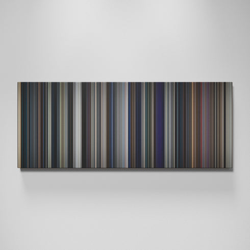 Avengers: Endgame movie canvas wall art - color palette print