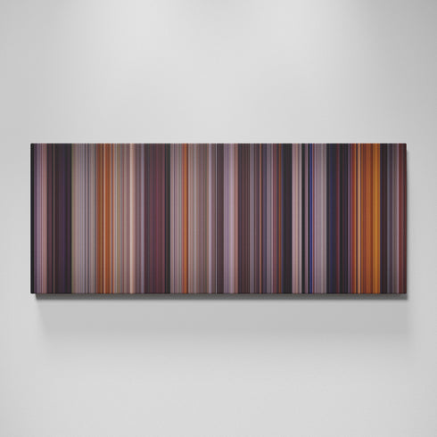Backdraft movie canvas wall art - color palette print